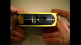 2003 StraitLine Laser Level commercial [upl. by Mycah511]