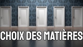 Faire son Choix de Matières en LICENCE à la Fac de Droit  Conseils [upl. by Margreta]