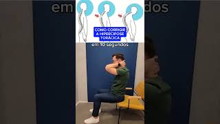 EXERCÍCIO CORRETIVO DA POSTURA de Hipercifose Torácica colunavertebral dornascostas fisioterapia [upl. by Ackerley]