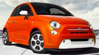 FIAT 500e 2016 Car Review [upl. by Erbma711]