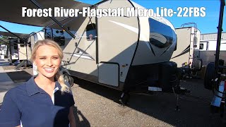 2020 Forest River RVFlagstaff Micro Lite22FBS [upl. by Arihsat]