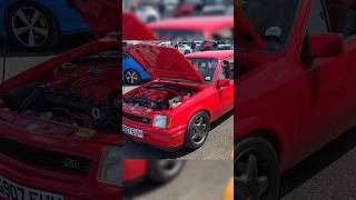 Wait for the Chevette😳 modifiedcars vauxhall opel opelcorsa engineswap [upl. by Shewchuk]