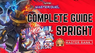 Complete Spright Guide for Master Duel  Frog Melffy TriBrigade Synchro Deck Replays Master Rank1 [upl. by Tome]