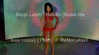 Bappi Lahiri  Habiba Bomb the bass remix 1988 [upl. by Cailean39]