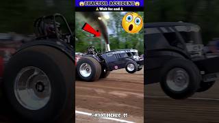 TRACTOR ACCIDENT 2 😭🥵 trending youtubeshorts tractor shorts [upl. by Llecrup]