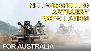 The Republic of Korea has begun assembling K9 howitzers AS9 Huntsman for Australia [upl. by Yrrek73]