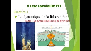 maprofSVT2C 1ere La dynamique des zones de divergence [upl. by Anirda]