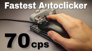 Worlds fastest 70 CPS Lego Technic AUTOCLICKER [upl. by Adehsor]