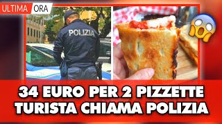 🔴 Scontrino choc da 34€ per 2 pizzette Il titolare dice che [upl. by Eugeniusz]