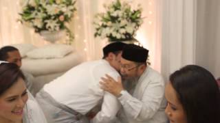 Malay Wedding Video Akad Nikah Malaysia [upl. by Eirtemed]