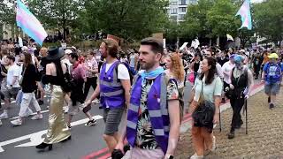 Trans Pride London 2023 part 1 11 03 mins 1 2 GB [upl. by Lotsirk]