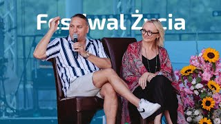 Edyta i Łukasz Golcowie o wierze BÓG TO NASZA TARCZA  Festiwal Życia 2024 [upl. by Now]