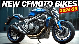 Top 7 New CFMOTO Motorcycles To Watch In 202425 [upl. by Duthie]