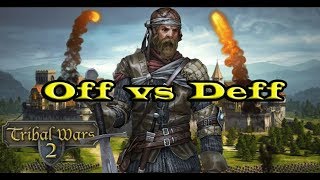 Tribal Wars 2  Poradnik militarny  Symulacja OFF vs DEFF [upl. by Rives]