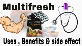 Multifresh multivitamin capsule usesside effect amp doses in hindi  multi vitamin क्यों लेना चाहिए [upl. by Malita692]