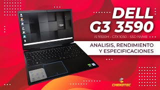 DELL G3 15 3590 Laptop gaming para video y diseño análisis [upl. by Gulgee]