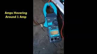 Chinese 5Kw diesel heater on low power 1 LED lit On Rotary Controller [upl. by Hill]