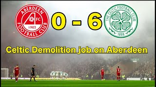 On The Volley  Celtic  Demolition job on Aberdeen [upl. by Cosetta]