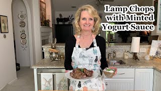 Recipe for Lamb Chops with Minted Yogurt Sauce [upl. by Ettari]