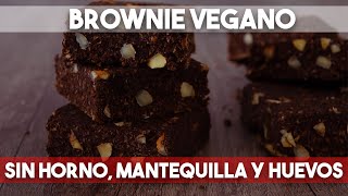 BROWNIES VEGANOS SIN HUEVOS NI MANTEQUILLA  MATIAS CHAVERO [upl. by Seen]