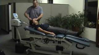 cervical mechanical traction [upl. by Anahpets]