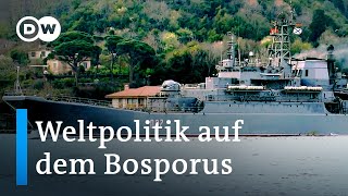 Istanbul Schiffsspotter vom Bosporus sieht Ereignisse der Weltpolitik voraus  Fokus Europa [upl. by Grete]