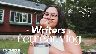 writers retreat vlog ⛰️  come write a novel in New Hampshire with me  write wme  royreadingco [upl. by Sollows843]