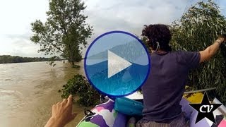 Donau Hochwasser 2013  Schlauchbot Ride [upl. by Cilo]