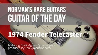 1974 Fender Telecaster  Guitar of the Day [upl. by Katz]