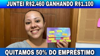 COMO JUNTEI R246000 GANHANDO R1100 [upl. by Toni]