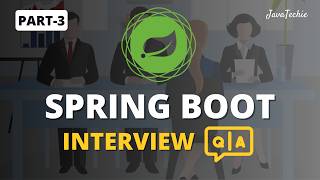 Spring Boot Interview Mastery 🔥  Question amp Answer Guide for Developers  Part3  Javatechie [upl. by Lowry]