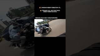 ZX25R VS Honda CS1 zx25rterbaru zx25r zx25rmotovlog [upl. by Nannaihr]