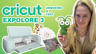 Cricut Explore 3 Unboxing en Testen [upl. by Aleac]