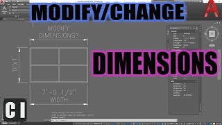 AutoCAD How to Change Dimensions  Easily Modify Dimension Text  2 Minute Tuesday [upl. by Assenahs414]