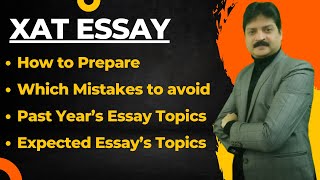 XAT 2023  Essay Writing  Ace XAT 2023 Preparation  WAT for other exams [upl. by Gilletta]