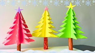 How to Make Christmas Tree with Paper  DIY Christmas Tree [upl. by Rehptosirhc328]