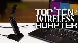 10 Best Wireless Adapters 2019  2022 Best USB WiFi Adapter For Gaming [upl. by Elwyn92]