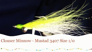 How to Tie the Clouser Minnow Fly  Saltwater and fresh water streamer fly [upl. by Vanny]