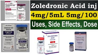 zoledronic acid injection  Uses Mechanism of action Side Effects Dosage [upl. by Carole903]