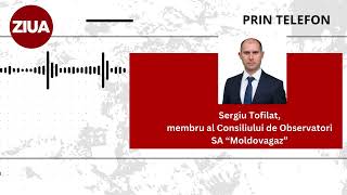 Membrul Consiliului de observatori al Moldovagaz Sergiu Tofilat despre o posibilă criză a gazelor [upl. by Tristan400]