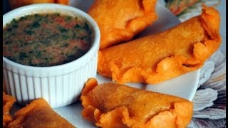 COLOMBIAN EMPANADAS  How To Make Colombian Empanadas Turnovers  SyS [upl. by Stig]