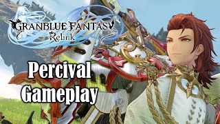 Granblue Fantasy Relink  Percival Gameplay Showcase [upl. by Theola]