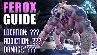 FEROX  SHAPESHIFTER GUIDE Cave Location Addiction Buff amp More  Ark Genesis [upl. by Tobias549]