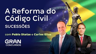 A Reforma do Código Civil Sucessões Parte 03 com Pablo Stolze e Carlos Elias [upl. by Dale]