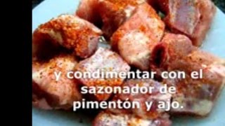 Costillas De Cerdo Con Tomate Recipe  Good Tomate Food Recipe  Recipe [upl. by Cirnek293]