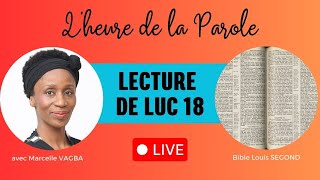 LECTURE DE LUC 18 Marcelle VAGBA [upl. by Nwavahs964]