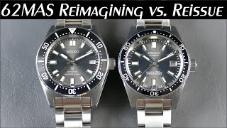 On the Wrist from off the Cuff Seiko SPB143SBDC101 vs SLA017SBDX019 Reimagining vs Reissue [upl. by Oirretno]