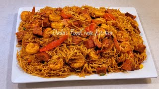 How To Make The Best Spaghetti Jollof  You Will Go For A Second Plate  Dadas FoodCrave Kitchen [upl. by Na]