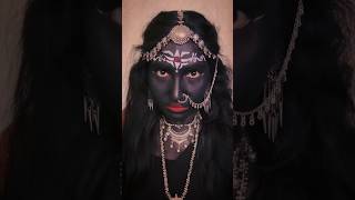 Hinglaj Mata Makeup 🔱🙏 day18 mahakali short [upl. by Omero]