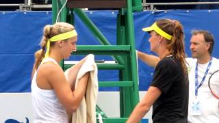 Sabine Lisicki und Daniela Hantuchova  Pattaya Open 2013 [upl. by Akessej626]